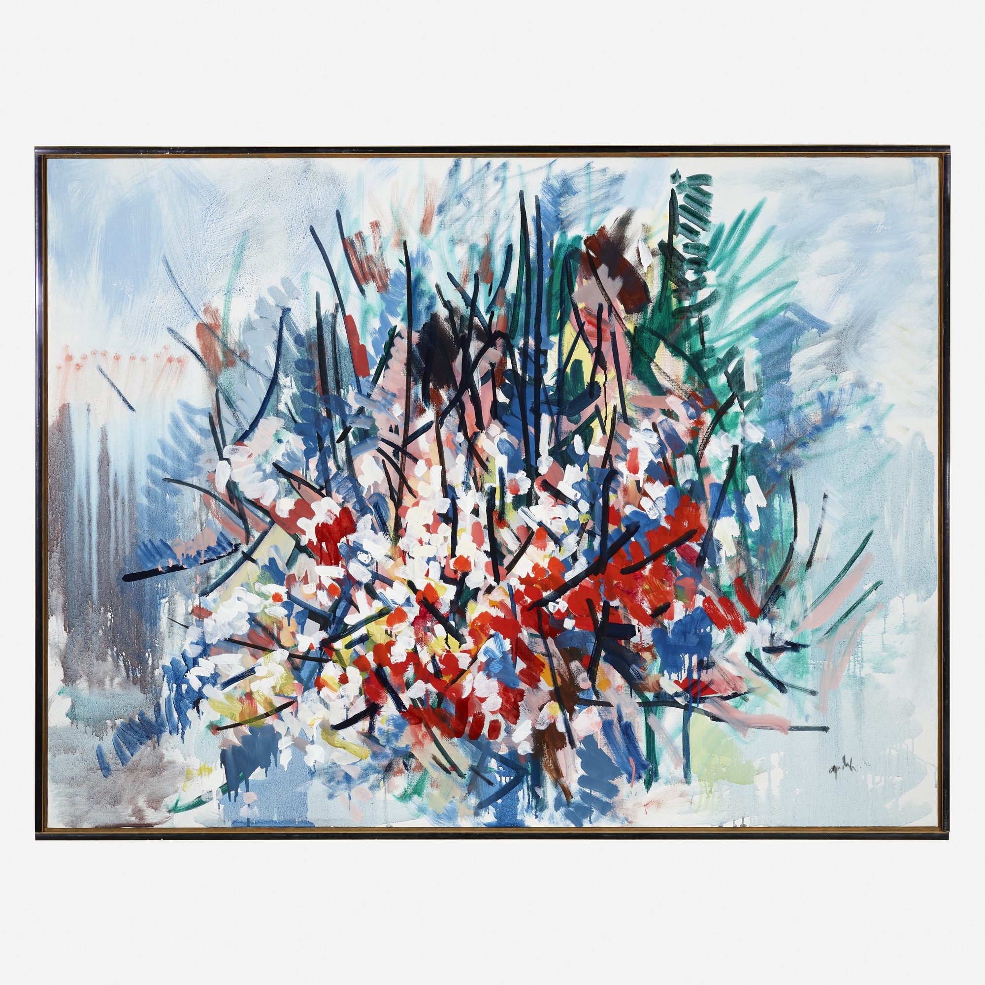 Robert Goodnough | Figures in the Forest (1996) | MutualArt
