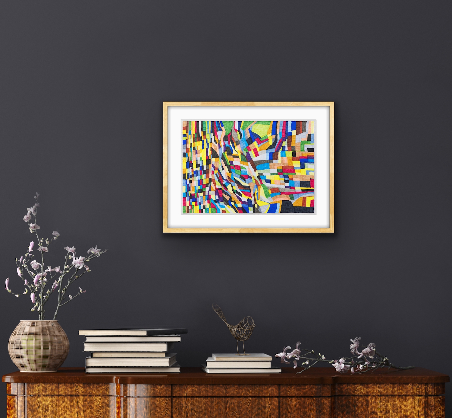 Artwork by Kate Knight, Untitled, Made of marker on paper