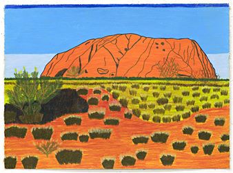 Northern Territory Uluru - Lygin Ang
