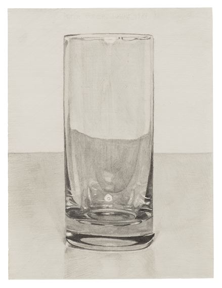 Untitled Glass (Night) by Peter Dreher, Executed in 1984