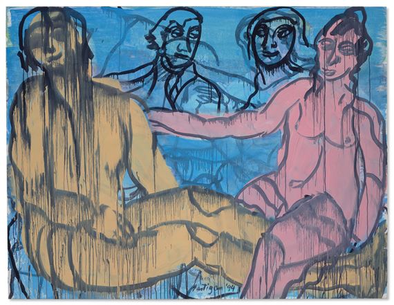 Ask Me No More by Grace Hartigan, Painted in 1994