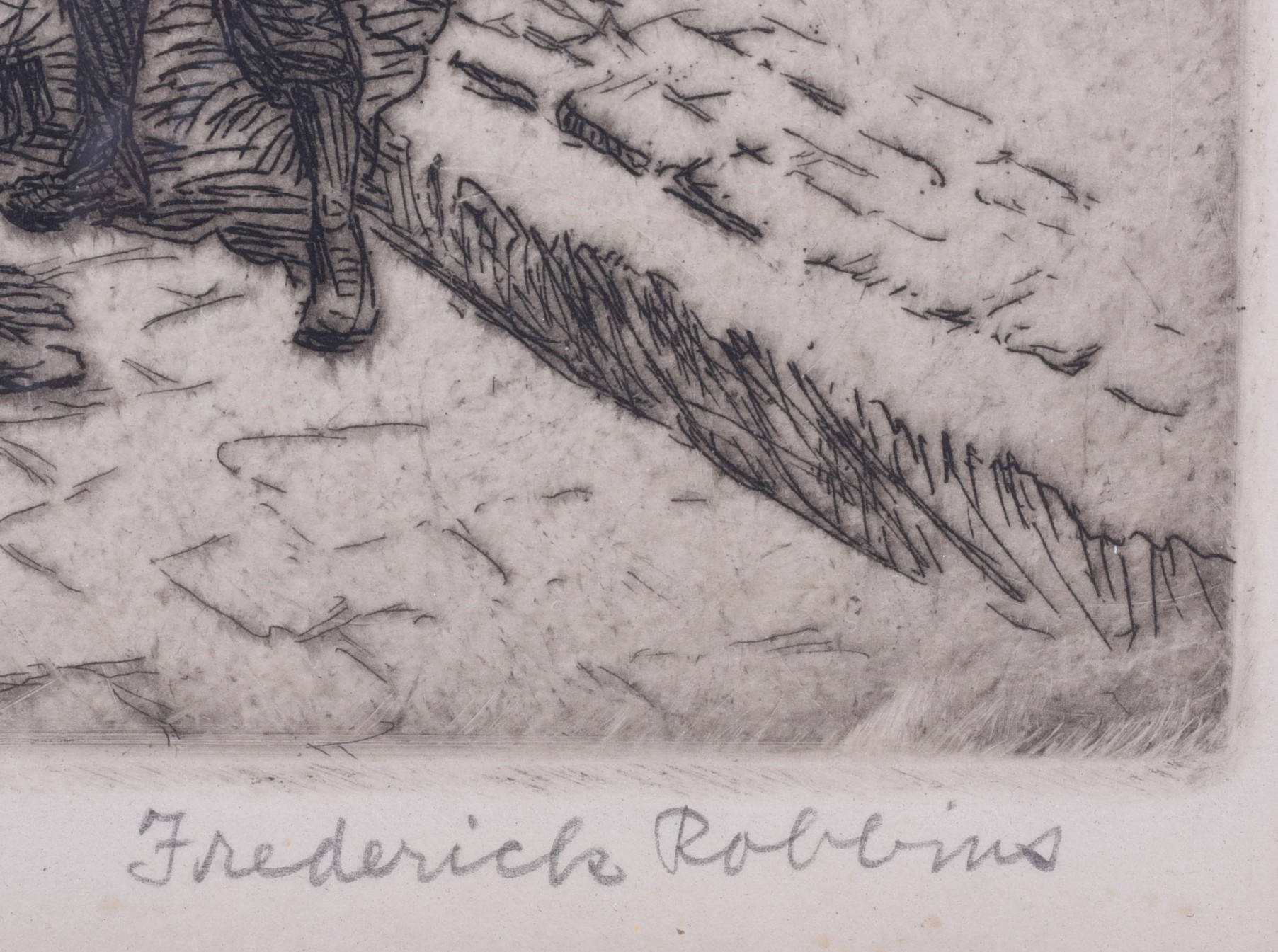 Frederick Robbins | Frederick Robbins, Etching of Philadelphia | MutualArt