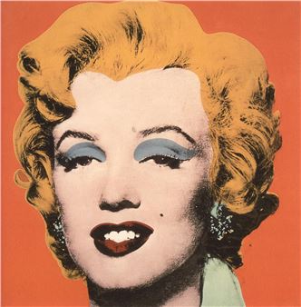 Andy Warhol Marilyn Monroe 60x60 CM Urkunde Authentizität' MZ022