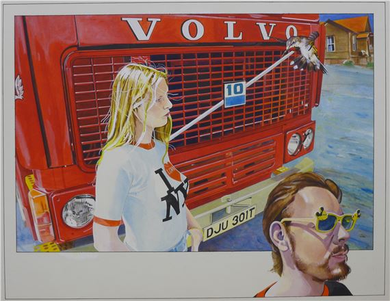 Clive Wilkins | Volvo Girl | MutualArt