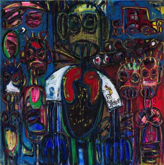 Sans titre by Aboudia