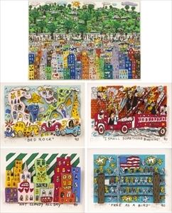 James Rizzi | James Rizzi (American, 1950-2011) 3D Screenprint in
