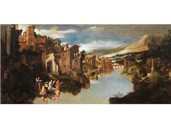 DIE AUFFINDUNG DES MOSESKNABEN - Willem van Nieulandt the Elder