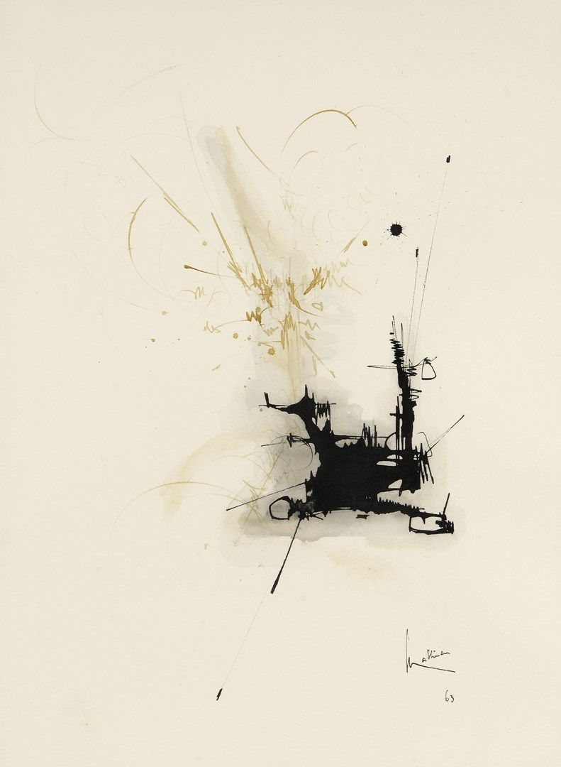 Georges Mathieu | Untitled (1963) | MutualArt