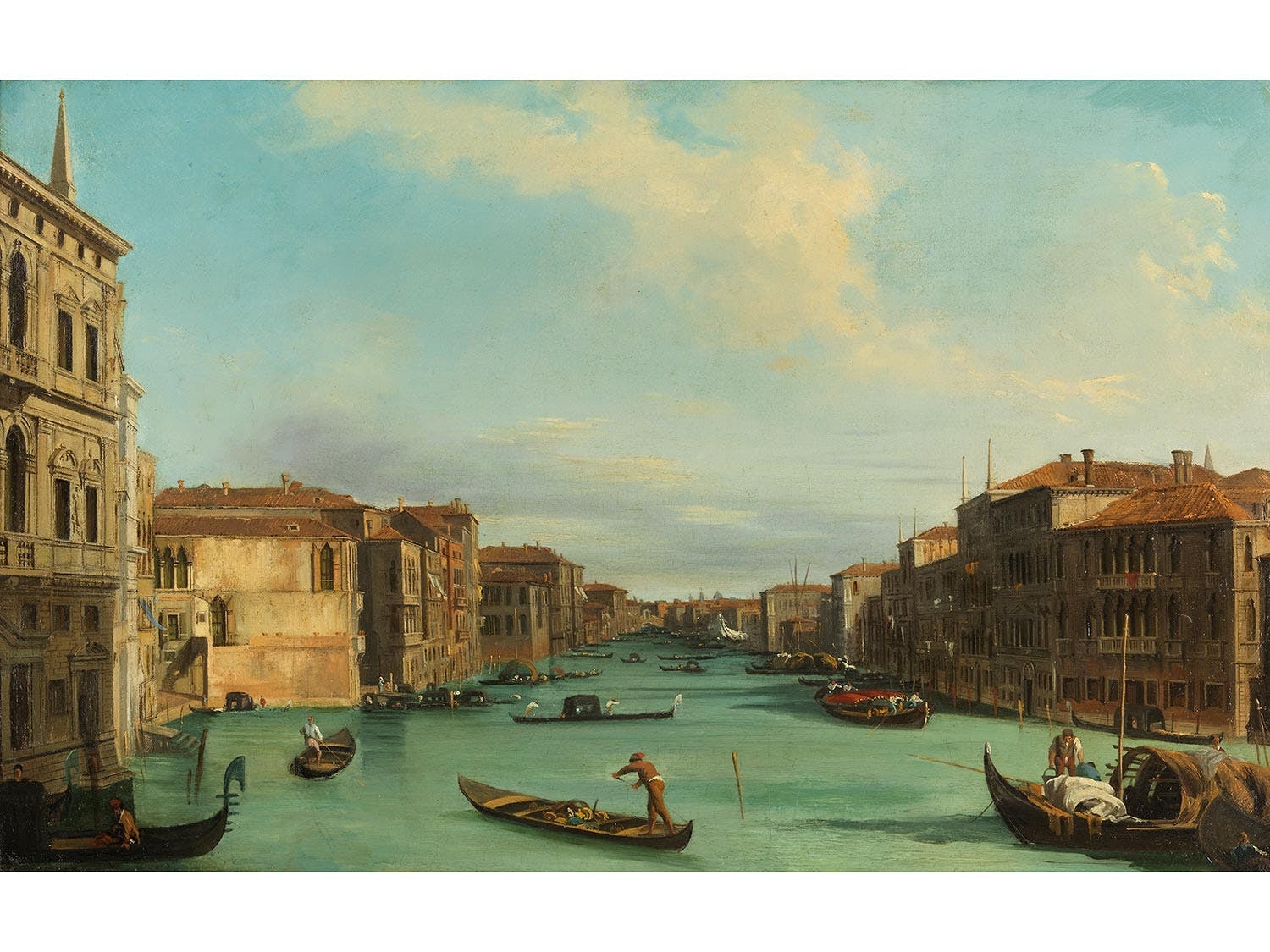 Vincenzo Chilone THE GRAND CANAL WITH VIEW TO THE NORTH EAST FROM THE