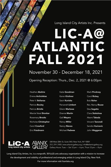 LICA@Atlantic Fall 2021 - Atlantic Gallery