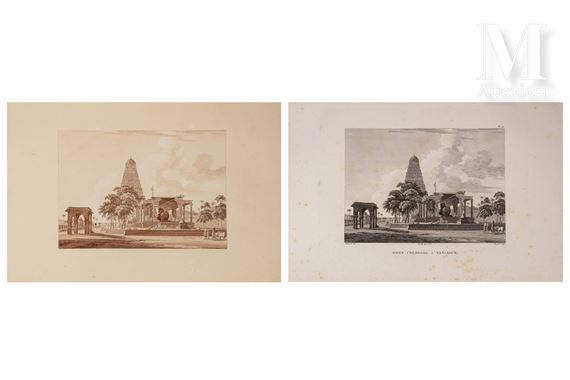 William Daniell | Colossal Ox at Tanjaour | MutualArt