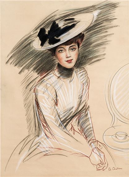 Elégante by Edgar Chahine