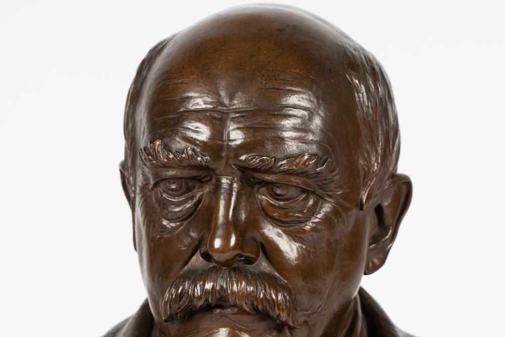 Hugo Wilhelm Fritz Schaper | :BÜSTE OTTO FÜRST VON BISMARCK (1885 ...