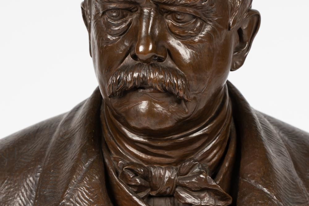 Hugo Wilhelm Fritz Schaper | :BÜSTE OTTO FÜRST VON BISMARCK (1885 ...