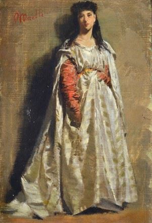 FIGURE OF A WOMAN by Domenico Monelli