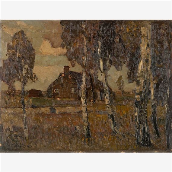 Ostfriesische Moorkate by Ernst Kolbe