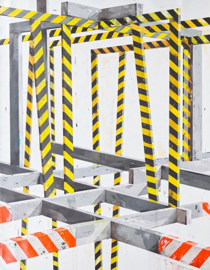 Divina Precariedade #2 by Manuel Caeiro, Painted in 2010