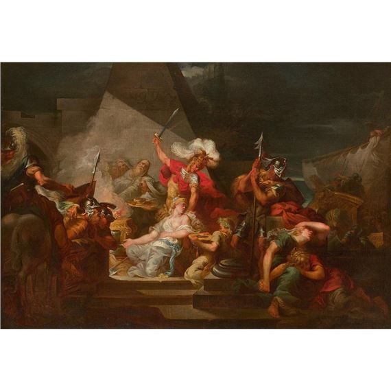 LE SACRIFICE DE POLYXENE - Jean Bonvoisin