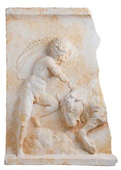 Hercules capturing the Cretan bull - Ruggero Bescapè