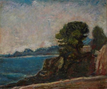 Paesaggio by Arturo Tosi, 1942