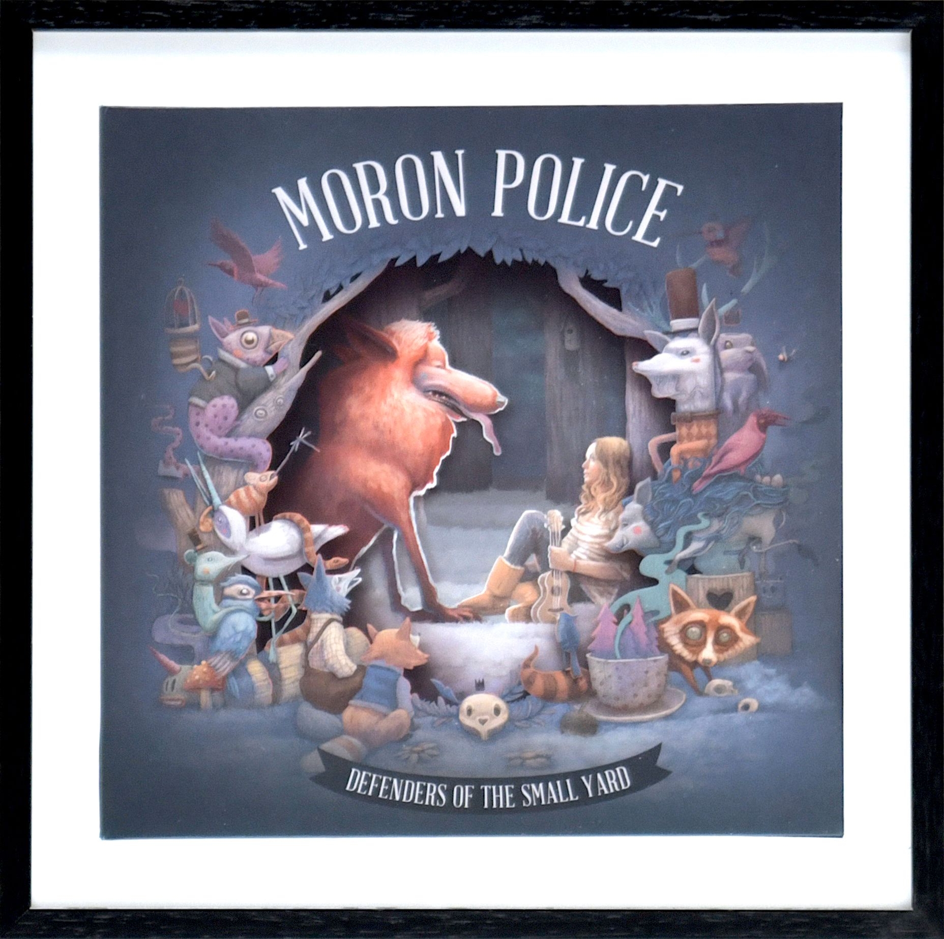 Moron Police - Defenders of the Small Yard by Dulk, 2014