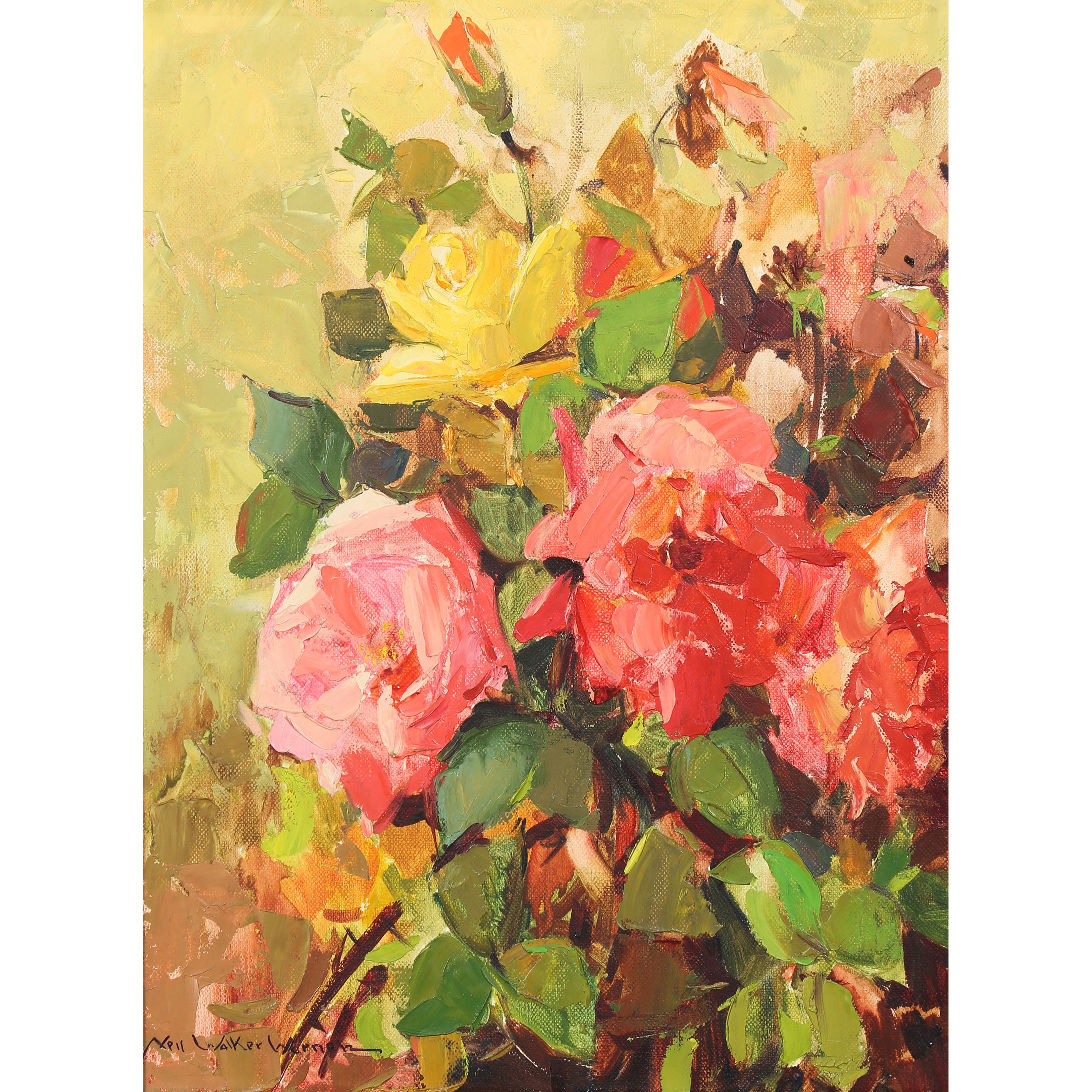 Nell Walker Warner | Roses | MutualArt