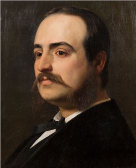 Portrait d’homme à la moustache - Antonio Ciseri