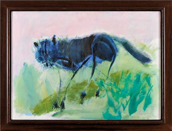 "O gato da manhã" by Júlio Resende, 1996