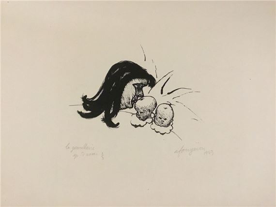 Untitled by André Fougeron, 1943