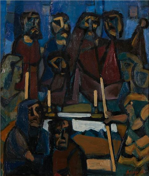 Procession of the Lords of the Steps by Júlio Resende, 1954