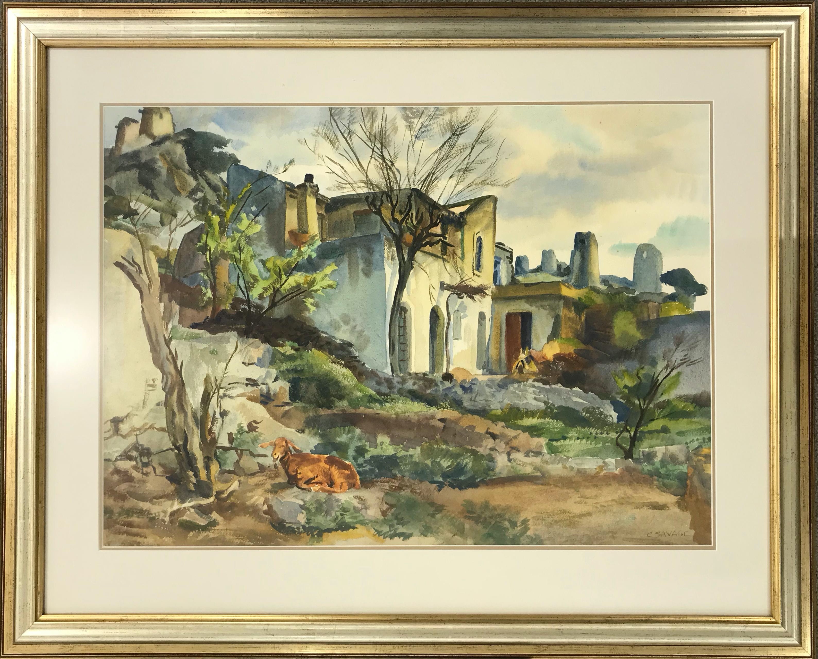 Cedric Savage | OLD MILL OF VRAHASSI, CRETE | MutualArt