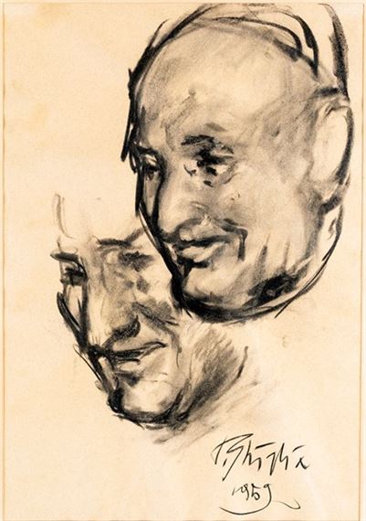 Ritratto di Giovanni XXIII by Paolo Ghiglia, 1959