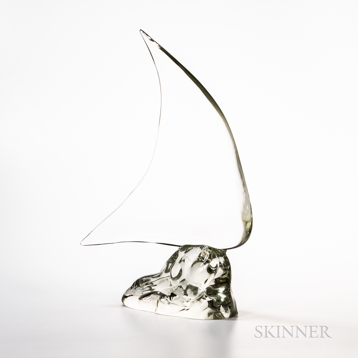 Luciano Gaspari for Salviati, Executed by Livio Seguso, Large Sail