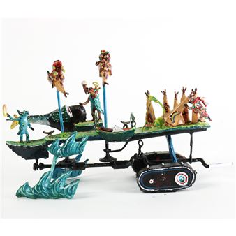 "Jesus Shows the Indians How to Turn their Teepees into Ice Cream Cones and Search for Cool Things - Bill Reed