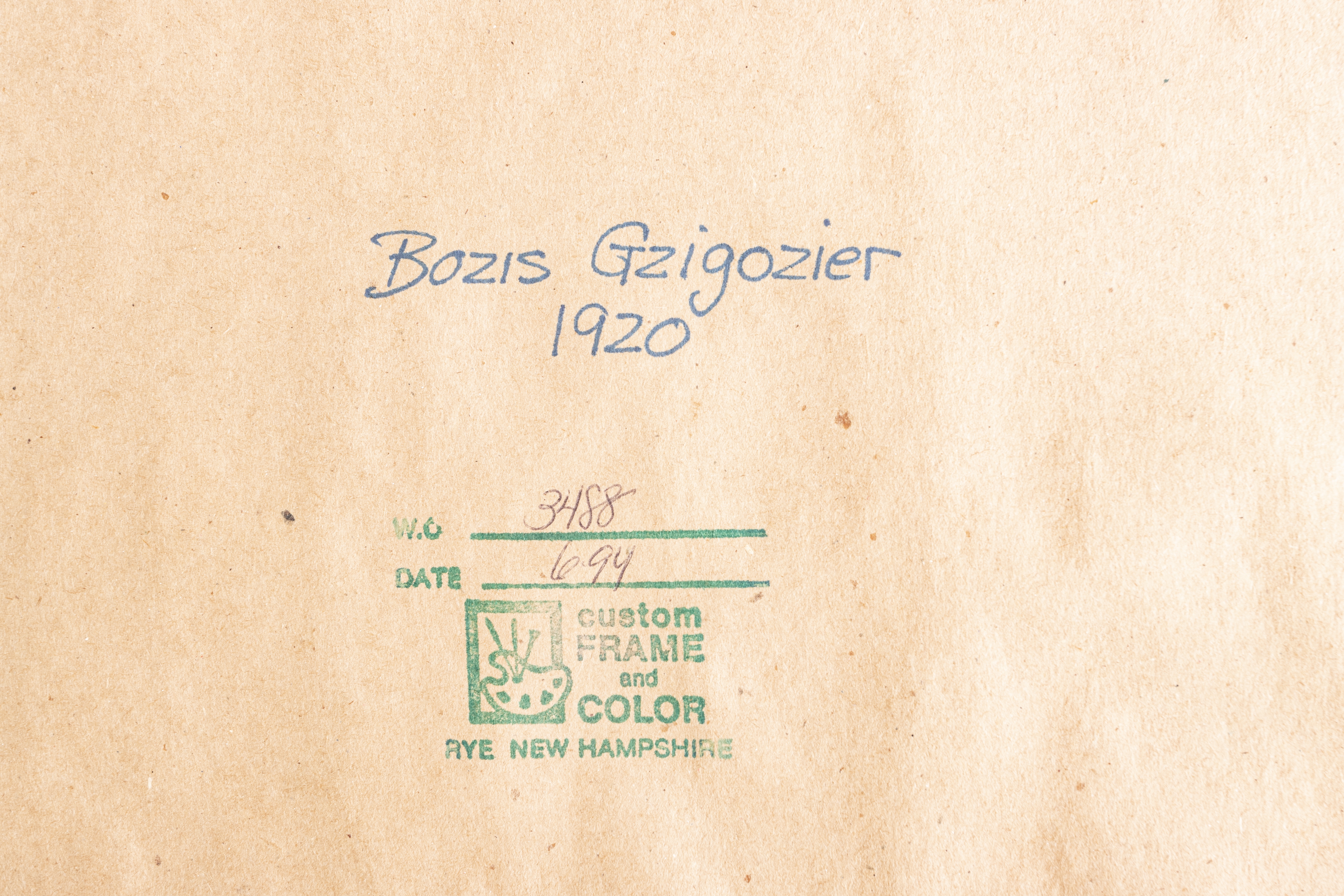 Artwork by Bozis Gzigozier, FIGURES IN CANDLELIGHT, Made of PASTEL