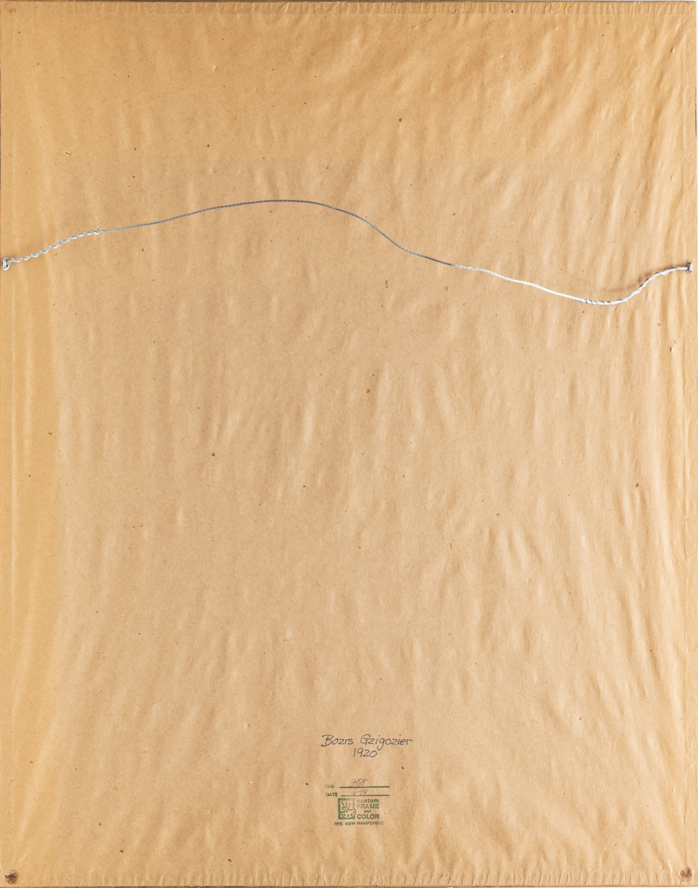 Artwork by Bozis Gzigozier, FIGURES IN CANDLELIGHT, Made of PASTEL