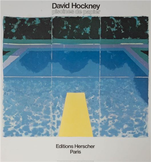 David Hockney | David Hockney/ Piscines de Papier/ Editions Herscher ...
