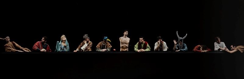 Artwork by Arash Radpour, Cenacolo, Made of Giclée print, mounted on dibond