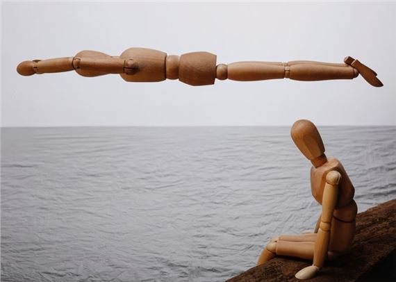 "Il Tuffatore", omaggio a Nino Migliori by Fabio   Zonta, 2019