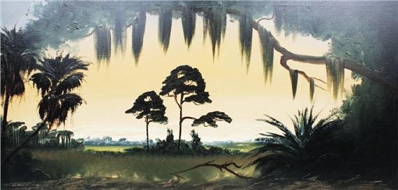 FLORIDA HIGHWAYMEN SUNSET by Alfred Hair