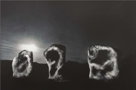 Megaliths, Carnac, (Brittany) by Michel Semeniako, 1985