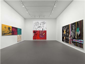 David Salle: Early Work - Andrea Caratsch Gallery, St. Moritz