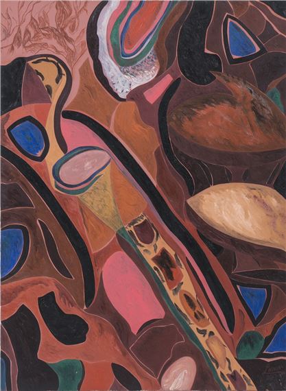 A Escarpa by Nikias Skapinakis, 1989