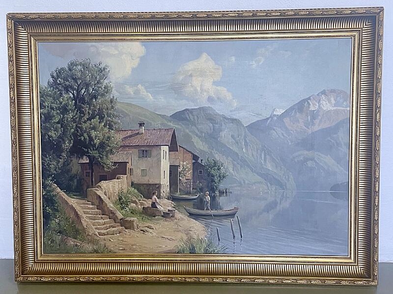 Scenery from Vierwaldstättersee by Niels Walseth