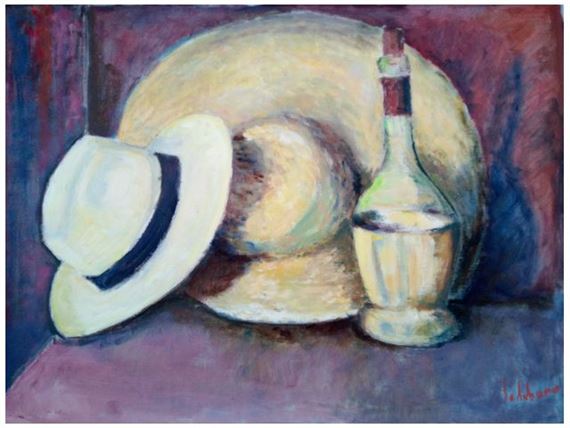 Stil Life with Hat by Joe Debono