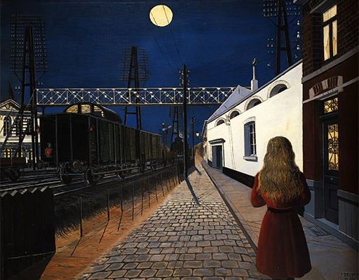 The Girl at the Train Station: The Paintings of Paul Delvaux 