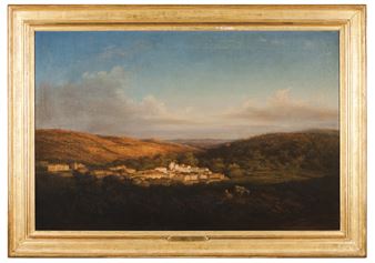 A panoramic view of the town of Belas, Sintra - Maria Guilhermina Silva Reis