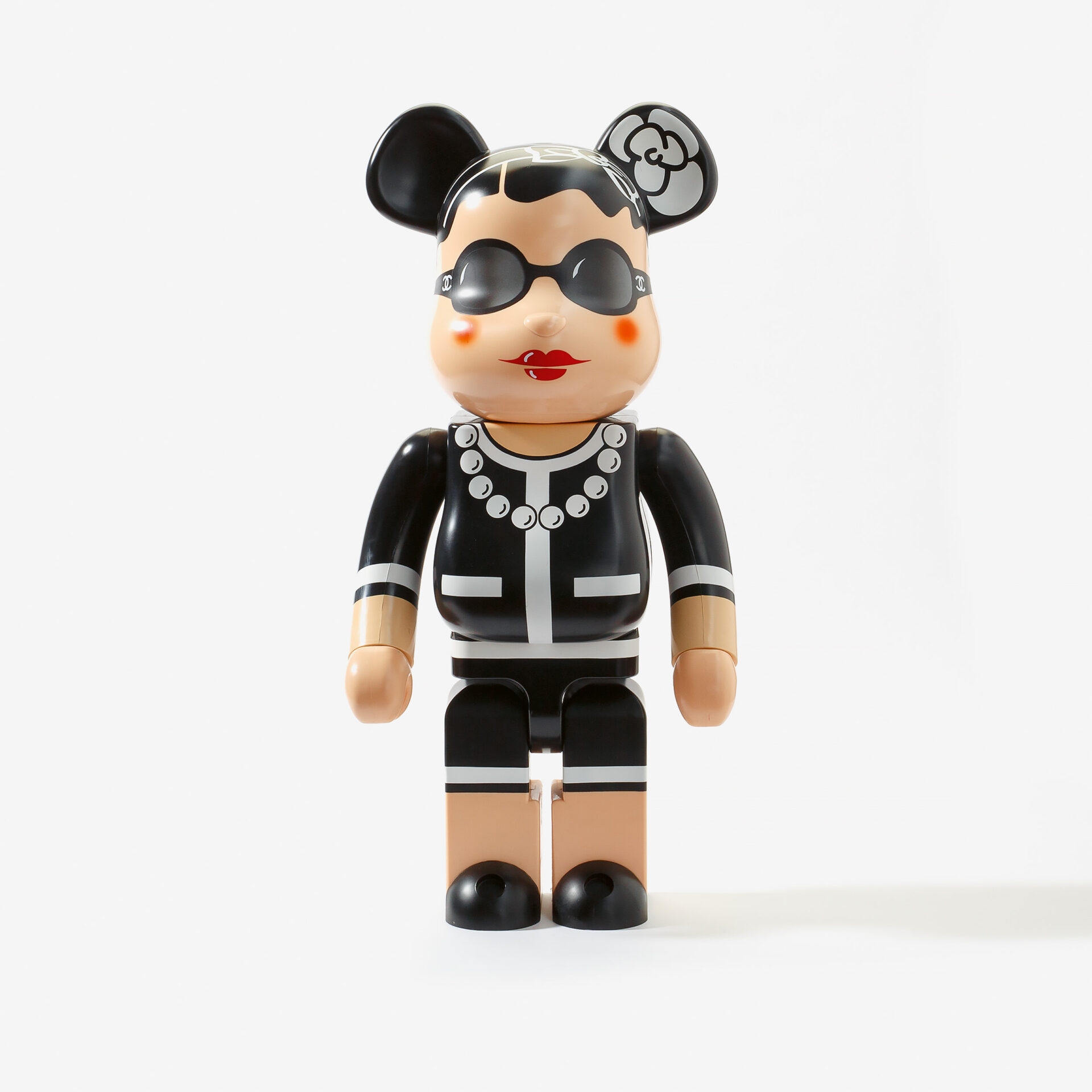 Chanel x Medicom Bearbrick 1000% Edition limitée Nr 206 KARL LAGERFELD sur
