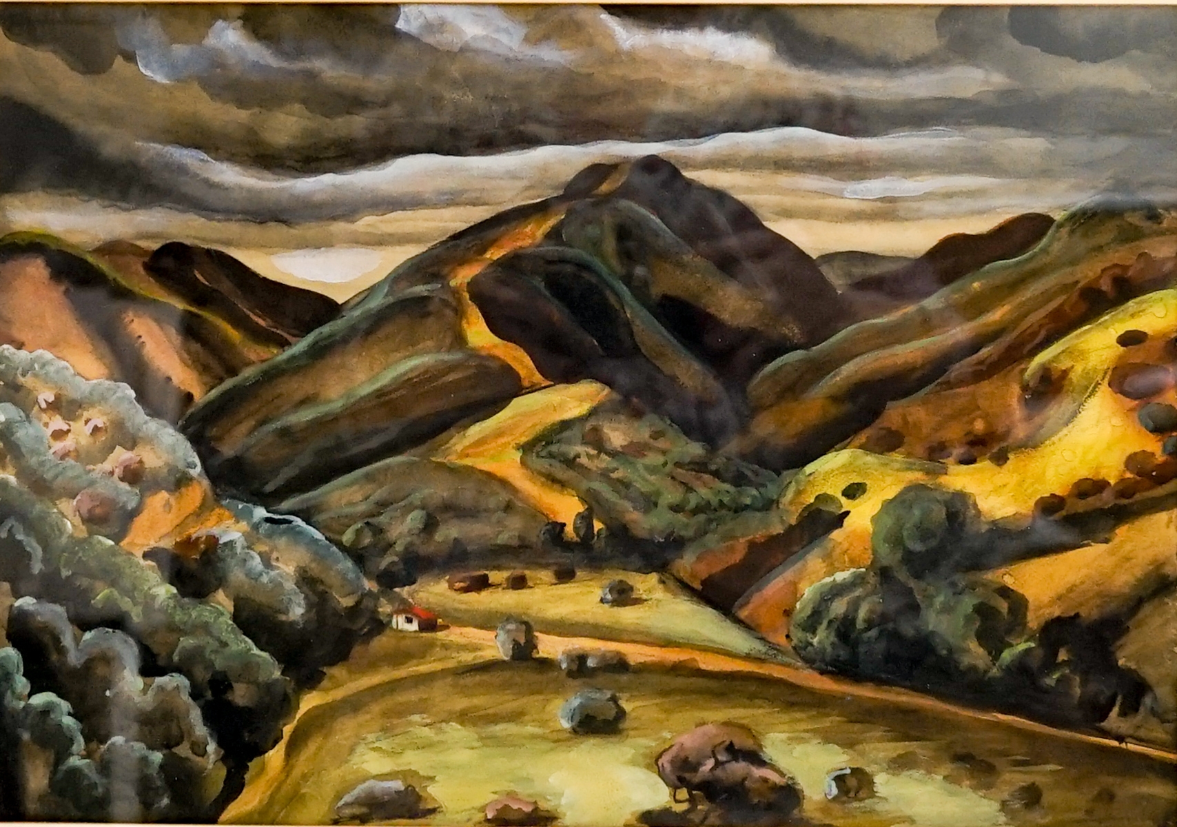 Artwork by Warren Newcombe, Untitled, Made of Watercolor