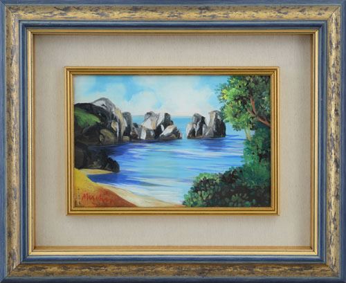 Marina siciliana by Renzo Meschis, 1998